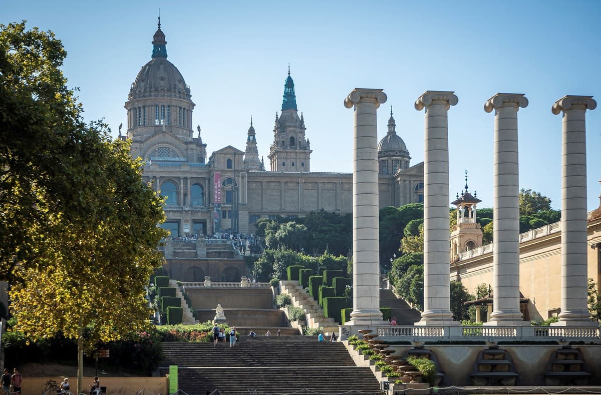 Foto del Palcio de Montjuic